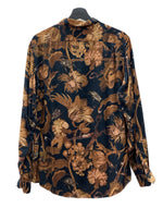 ポールスミス Paul Smith 20SS PRECOLLECTION BEETLE BOTANICAL L/S SHIRT ビートル ボタニカル 長袖 シャツ 昆虫 薄手 紺 PF-WR-49973 長袖シャツ 総柄 マルチカラー Lサイズ 104MT-2123