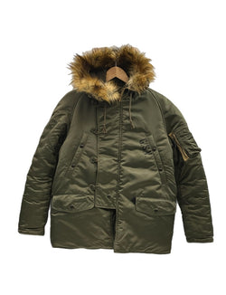 ギャングスタービル GANGSTERVILLE THUG - N3B JACKET フライトジャケット ミリタリー 緑 GSV-19-AW-03 ジャケット カーキ Sサイズ 101MT-5435