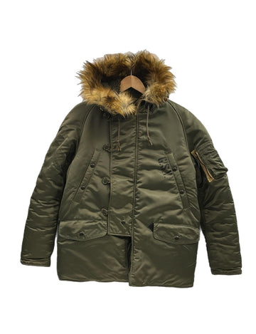 ギャングスタービル GANGSTERVILLE THUG - N3B JACKET フライトジャケット ミリタリー 緑 GSV-19-AW-03 ジャケット カーキ Sサイズ 101MT-5435