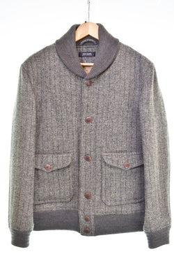 ルードギャラリー RUDE GALLERY HARRIS TWEED ハリスツイード ウールジャケット ブルゾン 4 ジャケット グリーン 103MT-3178