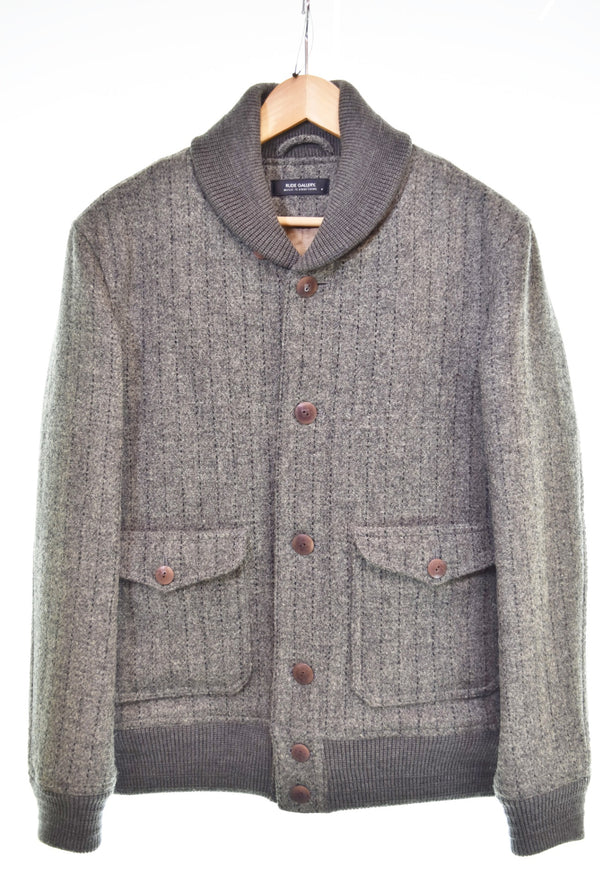 ルードギャラリー RUDE GALLERY HARRIS TWEED ハリスツイード ウールジャケット ブルゾン 4 ジャケット グリーン 103MT-3178