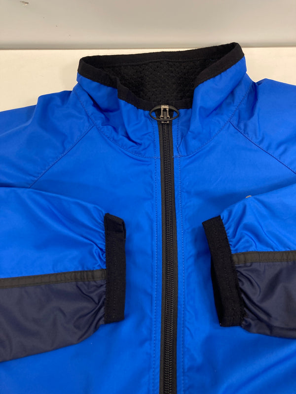 ナイキ NIKE 90's 銀タグ Y2K テック CLIMA FIT ジップアップ ブルゾン ジャケット ブルー Mサイズ 101MT-3819