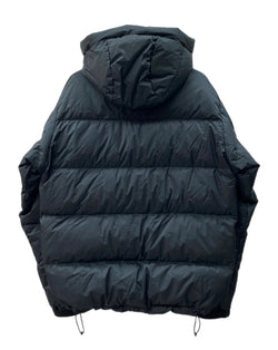 ナンガ NANGA 22AW × URBAN RESEARCH DOORS アーバンリサーチ DOWN JACKET ダウン ジャケット フーディ アウトドア 黒 DR27-17A701 ジャケット 無地 ブラック Lサイズ 104MT-1419