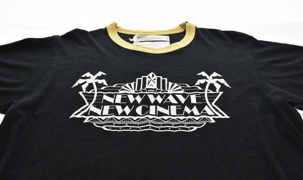 ダイリク DAIRIKU New Trim Tee リンガー Tシャツ Tee 23SS C-4 Tシャツ ブラック Lサイズ 103MT-2547