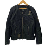 ハーレーダビットソン HARLEY-DAVIDSON Black Riding Jacket  97453-14VM ジャケット ブラック Lサイズ 201MT-4681