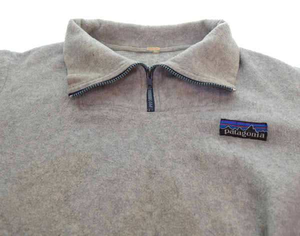 パタゴニア PATAGONIA 80s デカタグ フリースプルオーバージャケット 80's 前期 ジャケット グレー 103MT-3474
