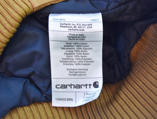 カーハート Carhartt ACTIVE JACKET アクティブ ジャケット 茶 J130-M ジャケット ブラウン Sサイズ 103MT-1860