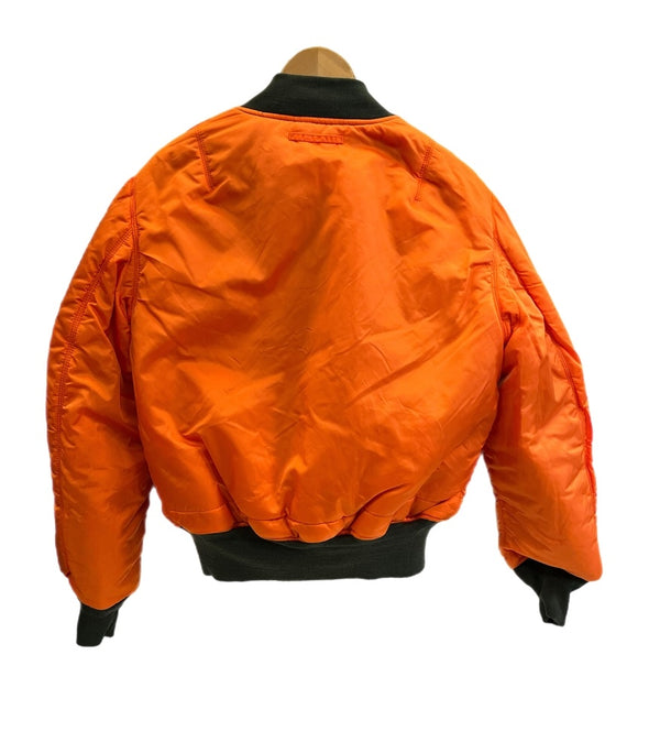 アルファインダストリーズ ALPHA INDUSTRIES ×TOP GUN トップガン  MA-1 フライトジャケット AA050728-1 ジャケット カーキ Mサイズ 101MT-4953