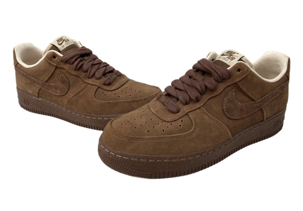 NIKE ナイキ エアフォース1 カカオ ブラウン 足元から秋を制す」カカオワオが全方位で魅せる“ナイキ エア フォース