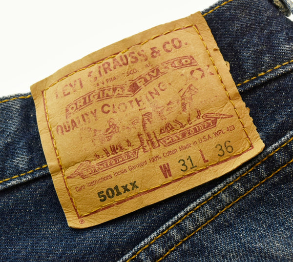 リーバイス Levis USA製 501XX 1999 02 ボタン裏553  デニムパンツ 青 デニム ブルー 31 103MB-309