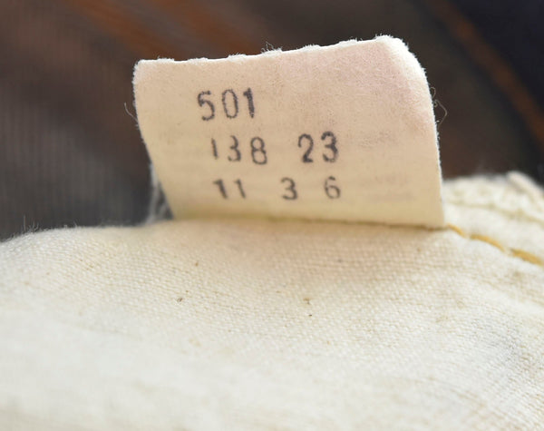 リーバイス LEVI'S 70s 73年11月製 501 66前期 ボタン裏6 赤耳 Denim Jeans デニムパンツ 濃紺 デニム ブルー 103MB-321