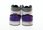 ナイキ NIKE AIR JORDAN 1 MID Purple エアジョーダン1 ミッド パープル 852542-105 メンズ靴 スニーカー パープル 27.5cm 103S-583