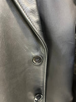 ショット SCHOTT レザー テーラードジャケット 黒 USA製 サイズ34 ジャケット ブラック 101MT-4981