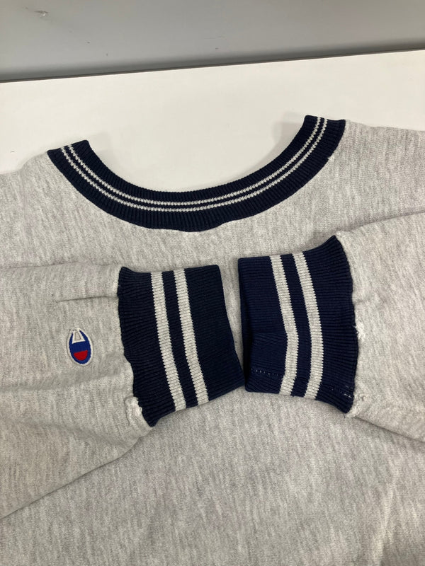 チャンピオン Champion 90's 90年代 ヴィンテージ vintage 刺繍タグ リバースウィーブ REVERSE WEAVE リブライン 目無し アメリカ製 MADE IN USA スウェット グレー Mサイズ 101MT-5028