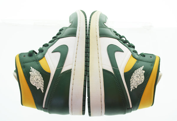 ナイキ NIKE AIR JORDAN 1 MIDエアジョーダン 1 ミッド 554724-371 メンズ靴 スニーカー グリーン 27cm 103S-1234