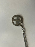 アリゾナフリーダム ARIZONA FREEDOM 唐草 フック 太陽神 ホイール チェーン シルバー✕ゴールド シルバーアクセサリー メンズジュエリー・アクセサリー ネックレスチェーン シルバー 101G-214