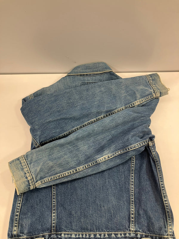 リーバイス Levi's 90's 90年代 71557 3rd BIGE 復刻 デニムジャケット Gジャン トラッカージャケット VINTAGE ヴィンテージ 日本製 71557-0214 38 ジャケット ブルー 101MT-5398
