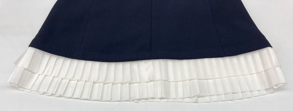 エイミーイストワール eimy istoire プリーツ トリム テーラード 紺ブレ フリル ゴールドボタン クラシック ガーリー フェミニン NAVY 紺 1124101704-1 ジャケット ネイビー フリーサイズ 104LT-241