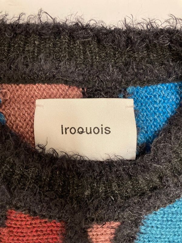 イロコイ Iroquois 5G ROPE KNIT 5ゲージロープ編みビッグシルエットバルキーニット セーター 278200 サイズ1 セーター マルチカラー 101MT-3179