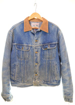 リー Lee 70s70年代 ビンテージSTORM RIDER ストームライダー ブランケットライナー デニムジャケット 44L ジャケット ブルー 103MT-3275