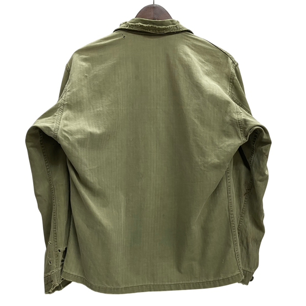 【曜日割引対象外】 ヴィンテージ vintage 40's US.ARMY M-43 HBT ヘリンボーン ミリタリージャケット ジャケット カーキ 34Rサイズ 201MT-4430 VB