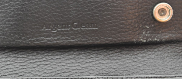 アージェントグリーム Argent Gleam Long Wallet クロスボタン 財布 黒 財布・ケース メンズ財布 ブラック 103SA-17