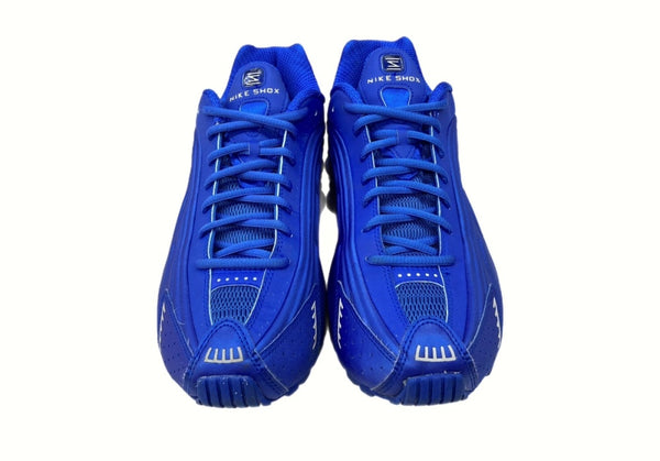 ナイキ NIKE 24年製 WMNS SHOX R4 ROYAL ウィメンズ ショックス ロイヤル ローカット シューズ  青 HJ7303-445 メンズ靴 スニーカー ブルー 27.5cm 104S-648