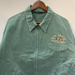 ラルフローレン Ralph Lauren 80's 90's Polo Cotton Jacket スポーツマン ジャケット グリーン Lサイズ 201MT-3308