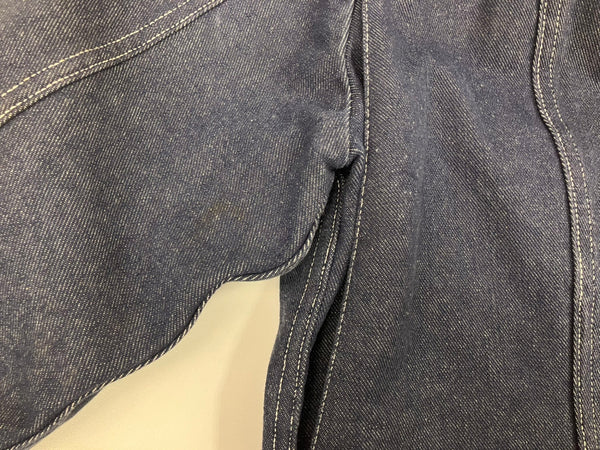 ヴィンテージ vintage 80's 80年代 EURO ユーロ フレンチワーク デニムジャケット カバーオール フランス製 44/M ジャケット ブルー Mサイズ 101MT-4234