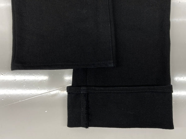 アイアンハート IRON HEART BOOTSCUT PANTS ブーツカット パンツ フレア ジップフライ 黒鎧 極厚 デニム ジーンズ Gパン 黒 ロゴ ボトムスその他 ブラック W32 104MB-320