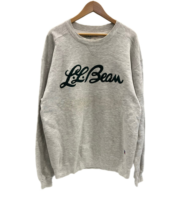 ラッセルアスレチック RUSSELL ATHLETIC 80's 80年代 L.L.BEAN エルエルビーン コラボ Wネーム 筆記体ロゴ VINTAGE ヴィンテージ TALL LARGE スウェット グレー Lサイズ 101MT-5156