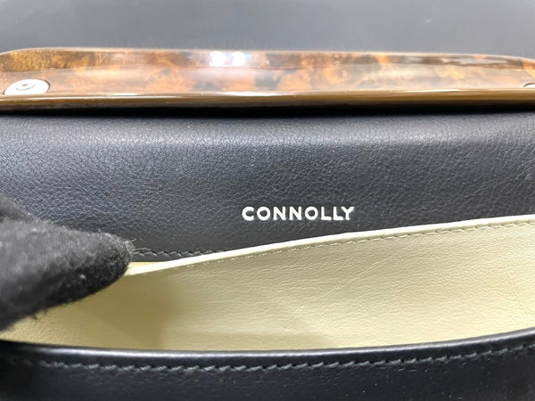 コノリー CONNOLLY レザー ブリーフ ビジネスバッグ メンズ ブラック 601bag-14
