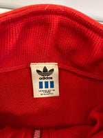 アディダス adidas ヴィンテージ Vintage デサント トラックジャケット 赤紺  TAD-15B 98-6 ジャージ レッド 101MT-3563