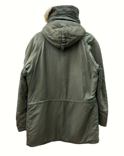 ミリタリー Military Item N-3B FLIGHT JACKET フライト ジャケット ヴィンテージ ミリタリー SKYLINE CLOTHING社 緑 MIL-J-6279H ジャケット 無地 カーキ Mサイズ 104MT-857