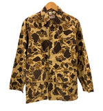 ヴィンテージ vintage 60's 60年代 Canvasback ダックハンターカモ ハンティングジャケット カバーオール ジャケット ベージュ 101MT-5031