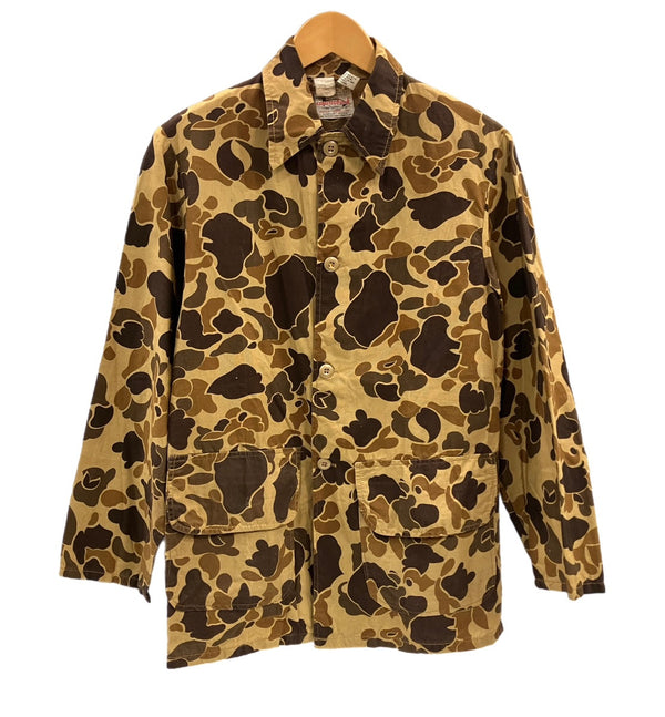 ヴィンテージ vintage 60's 60年代 Canvasback ダックハンターカモ ハンティングジャケット カバーオール ジャケット ベージュ 101MT-5031
