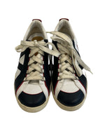 ルイ・ヴィトン LOUIS VUITTON トリコロール レザー ローカットスニーカー BA1006 メンズ靴 スニーカー ホワイト サイズ7 101sh-2282