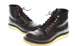レッドウィング RED WING CLASSIC ROUND クラシック ラウンド ワーク ブーツ 8165 メンズ靴 ブーツ ワーク ブラック USA7 25cm 103S-1303