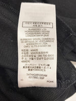 バーバリー Burberry 鹿の子 長袖 ポロシャツ 黒 8017680 トップスその他 ワンポイント ブラック Mサイズ 101MT-2267