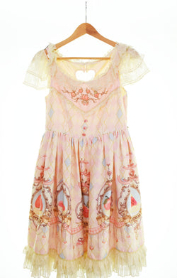 ロストツリー LostTree コスプレゴスロリ ロリータ 果物 フルーツ リボン 半袖ワンピース ワンピース 103LT-102