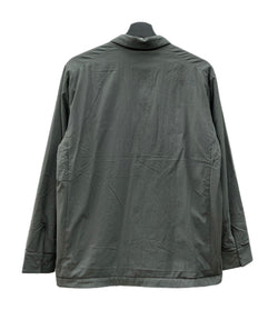 ザノースフェイス THE NORTH FACE October MID SHIRT オクトーバーミッドシャツ アウトドア スナップボタン フリースライニング NR62502 長袖シャツ ロゴ グレー Sサイズ 104MT-2178