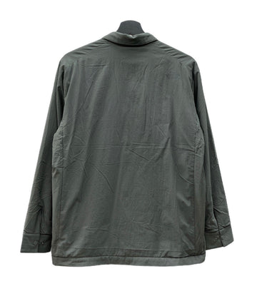 ザノースフェイス THE NORTH FACE October MID SHIRT オクトーバーミッドシャツ アウトドア スナップボタン フリースライニング NR62502 長袖シャツ ロゴ グレー Sサイズ 104MT-2178