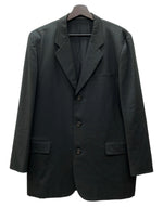 コムデギャルソン COMME des GARCONS HOMME TAILORED JACKET テーラード ジャケット 田中オム スーツ ダークグリーン 緑 HJ-04030L ジャケット 無地 グリーン Mサイズ 104MT-2222