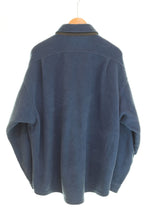 パタゴニア PATAGONIA 90s 90年代 Synchilla Fleece Shirts Jacketシンチラ フリース シャツ ジャケット 2ポケット ジャケット ブルー Lサイズ 103MT-2455