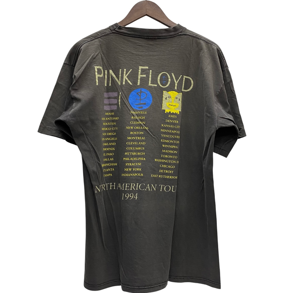 【曜日割引対象外】 ヴィンテージ vintage 90's PINK FLOYD NORTH AMERICA TOUR 1995 USA製 Tシャツ ブラック XLサイズ 201MT-4552 VB