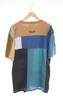 パタゴニア PATAGONIA 19AW ReCrafted WORN WEAR 再構築 パッチワーク STY16003FA19 Tシャツ マルチカラー LLサイズ 103MT-3006