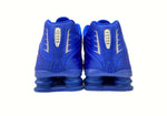 ナイキ NIKE 24年製 WMNS SHOX R4 ROYAL ウィメンズ ショックス ロイヤル ローカット シューズ  青 HJ7303-445 メンズ靴 スニーカー ブルー 27.5cm 104S-648