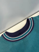 チャンピオン Champion 90s~ 刺繍タグ REVERSE WEAVE リバースウィーブ US古着 ターコイズ系 グリーン系 リブライン ボロ XL スウェット  LLサイズ 101MT-4597