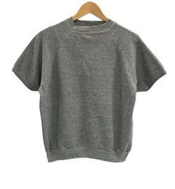 ヴィンテージ vintage 70's 70年代 sportswear ラグラン 半袖 無地スウェット アメリカ製 MADE IN USA スウェット グレー Lサイズ 101MT-5330