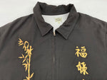 ゴールド GOLD COTTON RAYON VIETNAM JACKET AGED MODEL VIET-NAM MAP ヴェトジャン スーベニア 東洋 アウター 黒 GL15479 ジャケット 刺繍 ブラック XLサイズ 104MT-1145